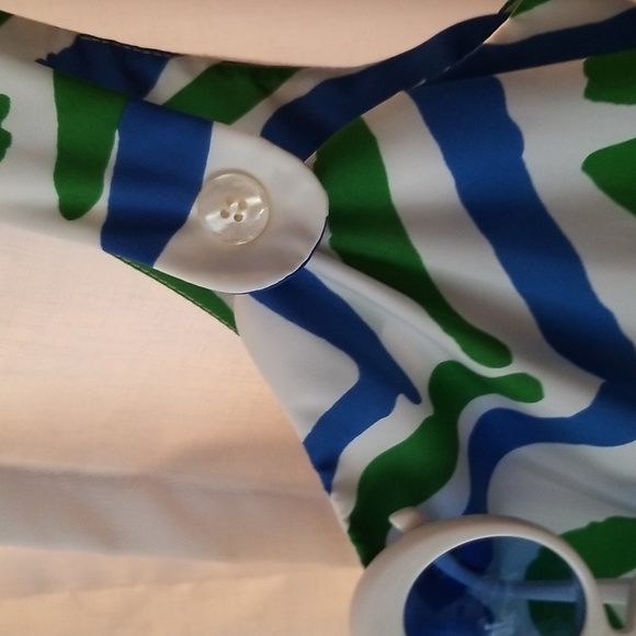 VINTAGE Doncaster Sun Dress with Wrap or Head Scarf, Size 12, $48 - Picture 13 of 14